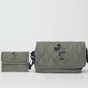 Disney Mickey's New Cartoon Handbag Brand Fashion Mini Crossbody Bag Key Pouch